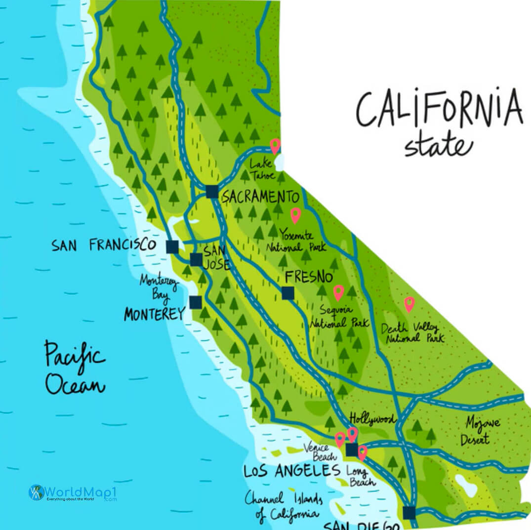 California National Park and Trails
